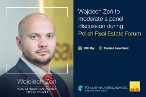 Wojciech Zoń w roli moderatora na konferencji Forum Rynku Nieruchomości 2017
