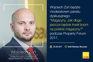 Wojciech Zoń moderatorem panelu na konferencji Property Forum 2017