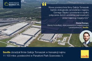 Dystrybutor sprzętu AGD i RTV wynajął 11 100 mkw. w kompleksie magazynowym Panattoni Park Sosnowiec