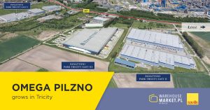 OMEGA PILZNO GROWS IN TRICITY AND RELOCATES ITS WAREHOUSE TO PANATTONI’S NEW LOGISTICS PARK