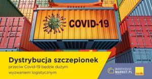 Dystrybucja szczepionek przeciw Covid-19 będzie dużym wyzwaniem logistycznym