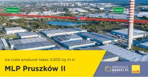 Ice cube producer takes 3,500 sq m in MLP Pruszków II