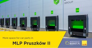 More space for car parts in MLP Pruszków II