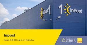 Inpost takes 9,000 sq m in Kraków