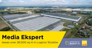 Media Expert leases over 26,000 sq m in Logicor Stryków