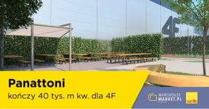 Panattoni kończy 40 tys. m kw. dla 4F