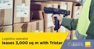 Logistics operator leases 3,000 sq m with Tristar