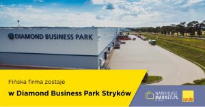 Fińska firma zostaje w Diamond Business Park Stryków