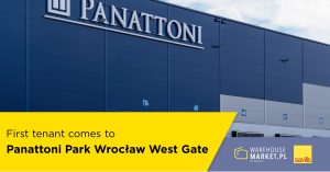 First tenant comes to Panattoni Park Wrocław West Gate