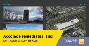 Accolade remediates land for industrial park in Konin