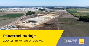 Panattoni buduje 200 tys. m kw. we Wrocławiu