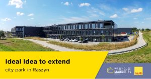 Ideal Idea to extend city park in Raszyn