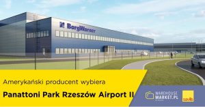 Amerykański producent wybiera Panattoni Park Rzeszów Airport II