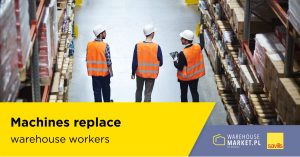 Machines replace warehouse workers