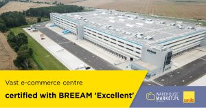 Vast e-commerce centre certified with BREEAM ‘Excellent’