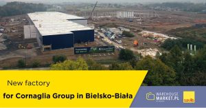 New factory for Cornaglia Group in Bielsko-Biała