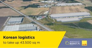 Korean logistics to take up 43.500 sq m