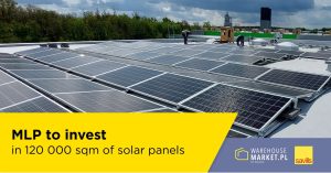 MLP to invest in 120,000 sqm of solar panels