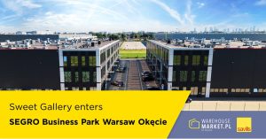 Sweet Gallery enters SEGRO Business Park Warsaw Okęcie