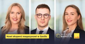 NOWI EKSPERCI MAGAZYNOWI W SAVILLS