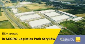 ESA grows in SEGRO Logistics Park Stryków