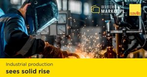 Industrial production sees solid rise