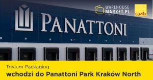 Trivium Packaging wchodzi do Panattoni Park Kraków North