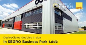 DesleeClama doubles in size in SEGRO Business Park Łódź