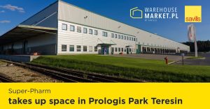 Super-Pharm takes up space in Prologis Park Teresin