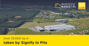 Over 33,000 sq m taken by Signify in Piła