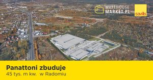 Panattoni zbuduje 45 tys. m kw. w Radomiu