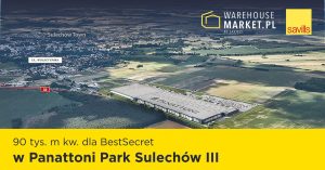 90 tys. m kw. dla BestSecret w Panattoni Park Sulechów III