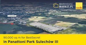 90,000 sq m for BestSecret in Panattoni Park Sulechów III