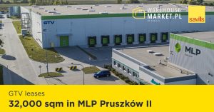 GTV leases 32,000 sqm in MLP Pruszków II