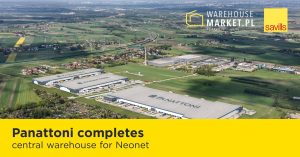 Panattoni completes central warehouse for Neonet