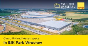 Cinno Poland leases space in BIK Park Wrocław