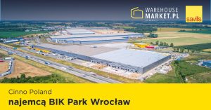Cinno Poland najemcą BIK Park Wrocław