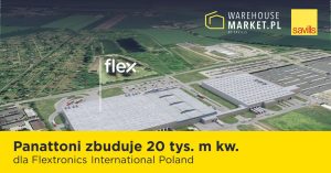 Panattoni zbuduje 20 tys. m kw. dla Flextronics International Poland