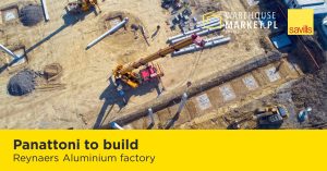 Panattoni to build Reynaers Aluminium factory