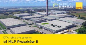 DTA joins the tenants of MLP Pruszków II