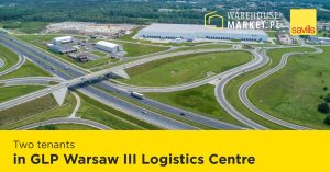Two tenants in GLP Warsaw III Logistics Centre