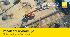 Panattoni wynajmuje 82 tys. m kw. w Poznaniu