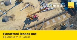 Panattoni leases out 82,000 sq m in Poznań