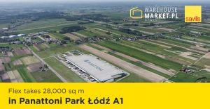 Flex takes 28,000 sq m in Panattoni Park Łódź A1
