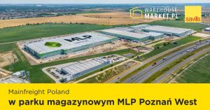 Mainfreight Poland w parku magazynowym MLP Poznań West