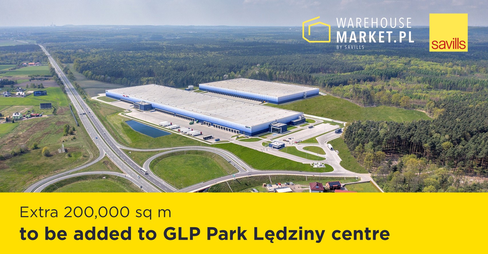 Extra 200,000 sq m  to be added to GLP Park Lędziny centre