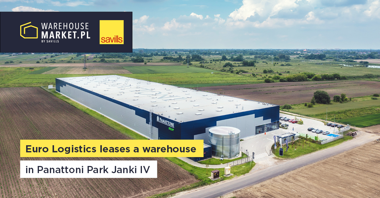 EURO LOGISTICS LEASES A WAREHOUSE  IN PANATTONI PARK JANKI IV