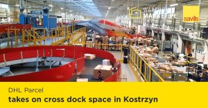 DHL Parcel takes on cross dock space in Kostrzyn