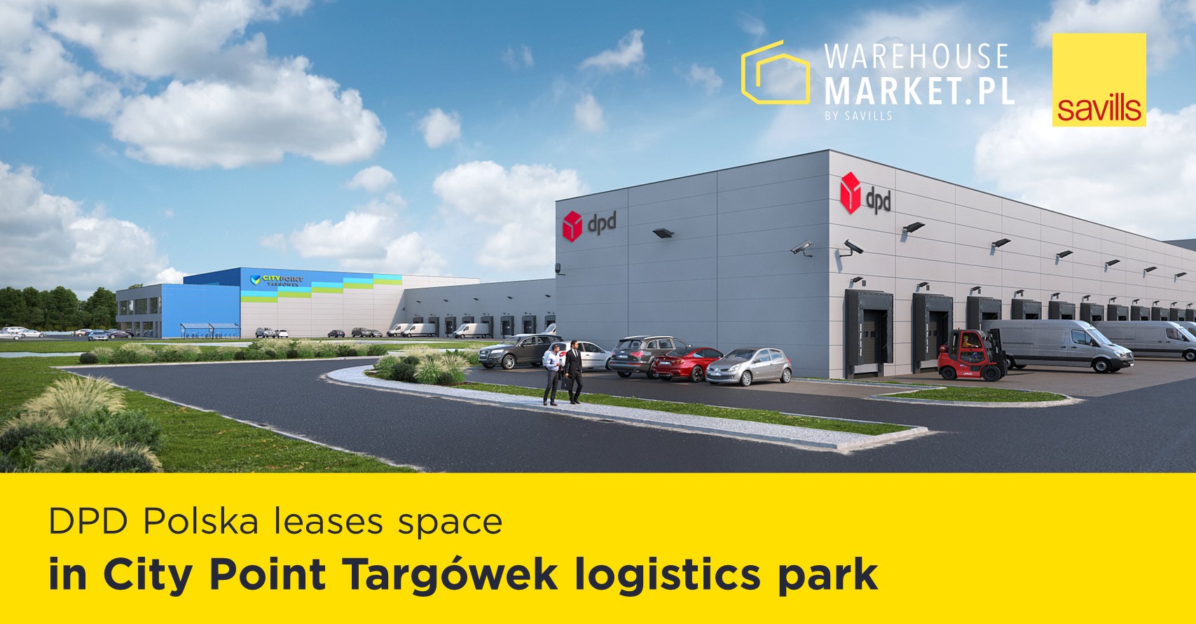 DPD Polska leases space in City Point Targówek logistics park