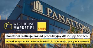 Panattoni realizuje zakład produkcyjny dla Grupy Fortaco. Ponad 34 tys. m kw. w formule BTS i ok. 200 miejsc pracy w Knurowie